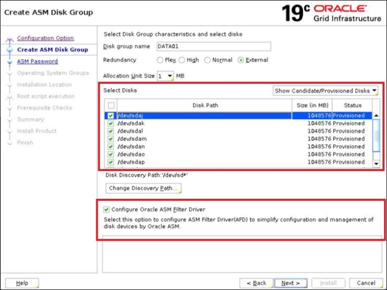 Install Oracle Grid Infrastructure 19c On Rhel 8